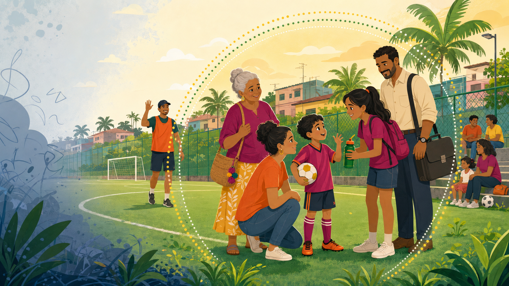 La familia, el primer equipo que protege frente a los riesgos sociales