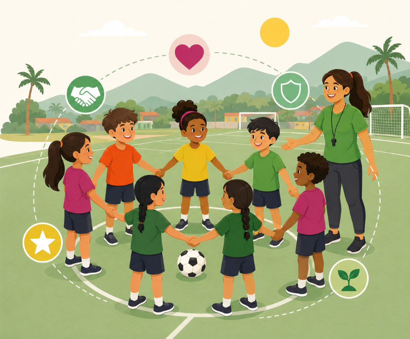 El juego como estrategia fundamental para fortalecer valores humanos en niños y niñas